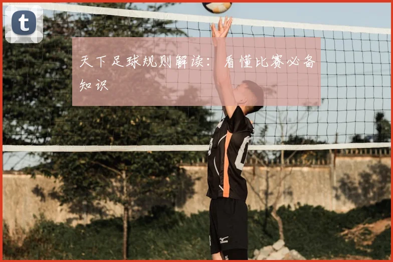 天下足球规则解读：看懂比赛必备知识